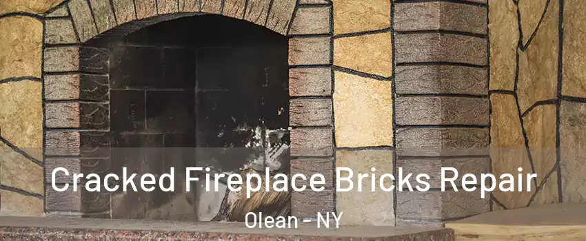  Cracked Fireplace Bricks Repair Olean - NY