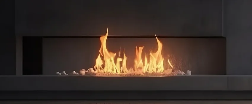 B-Vent Gas Fireplace Installation in Olean, NY