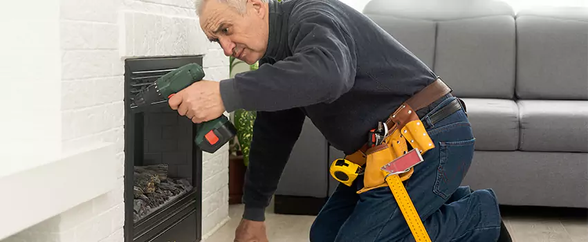 New Indoor Fireplace Installation in Olean, New York