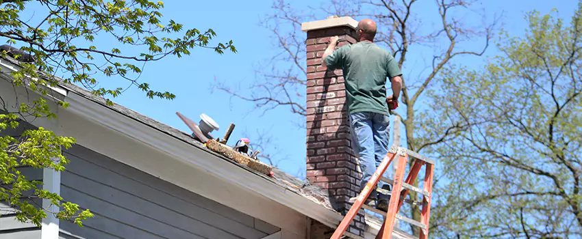 Vinyl and PVC Chimney Flashing Installation in Olean, NY
