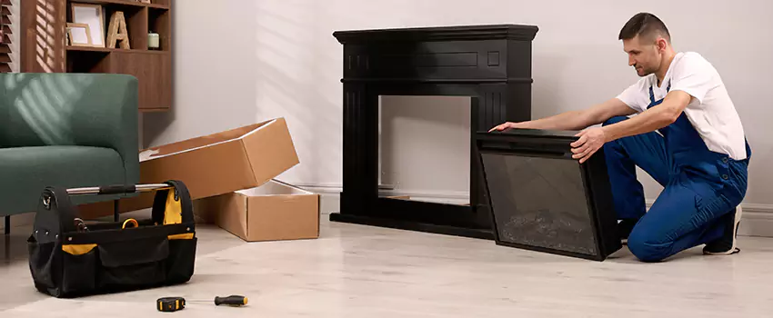 Old Rusted Metal Fireplace Repair And Replacement in Olean, NY