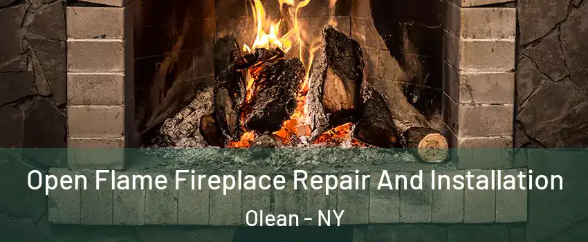  Open Flame Fireplace Repair And Installation Olean - NY